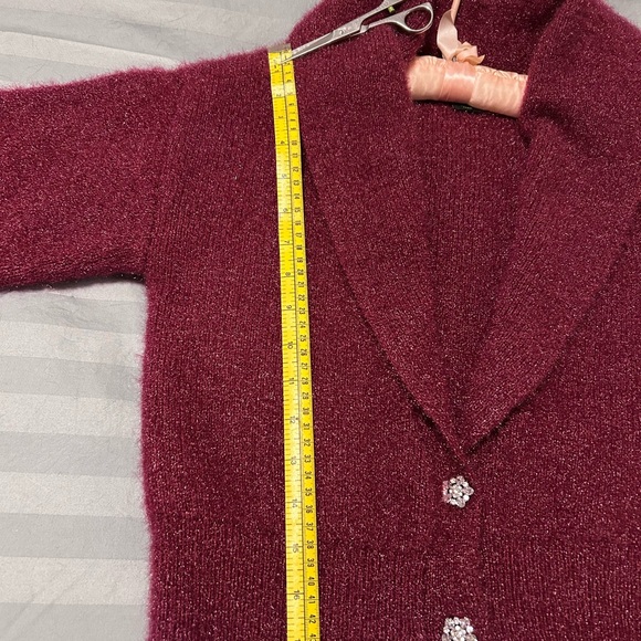 House of Harlow 1960 Glam Cropped Cardigan - Picture 7 of 7